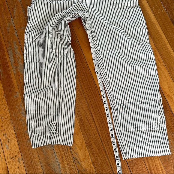 Rag & bone black white stripe jumpsuit romper - Picture 7 of 10